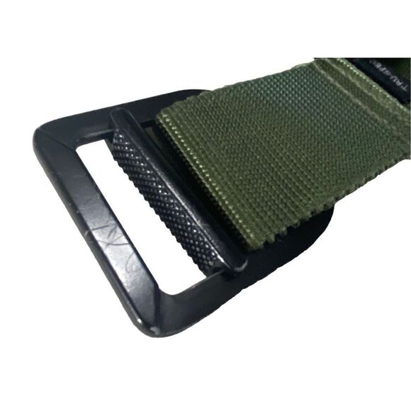 TRU-SPEC Green Nylon Heavy Duty Ranger/Operator Belt M Steel Buckle - Picture 7 of 11